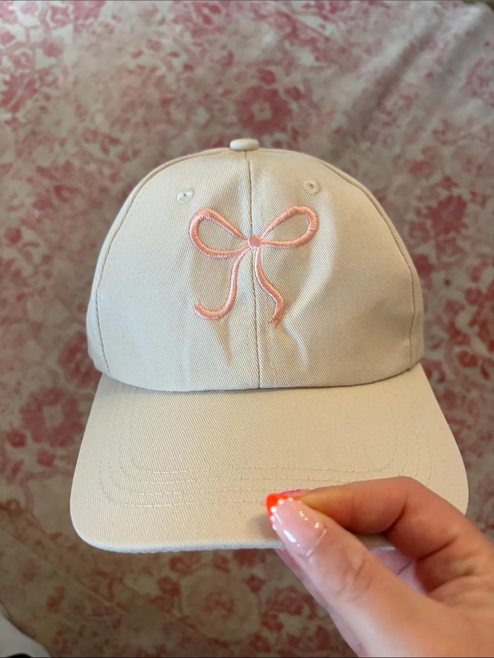 SHEIN bow cap